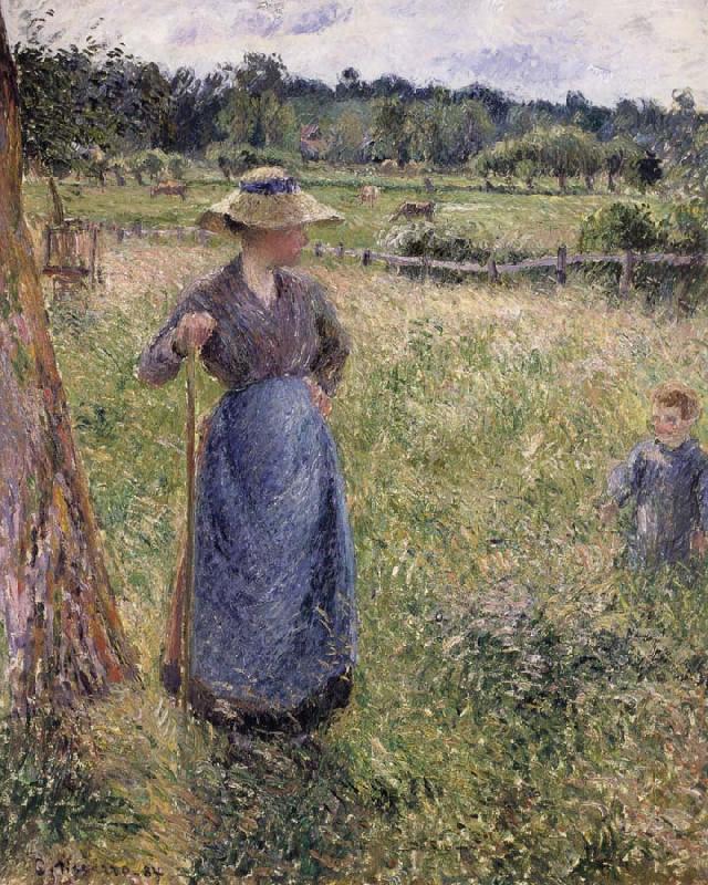 Camille Pissarro The Tedder